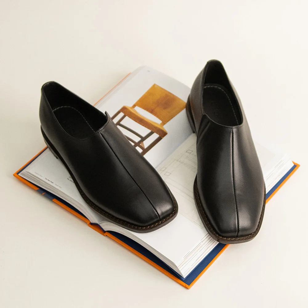 BASE TOP LOAFER (SOFT BLACK)