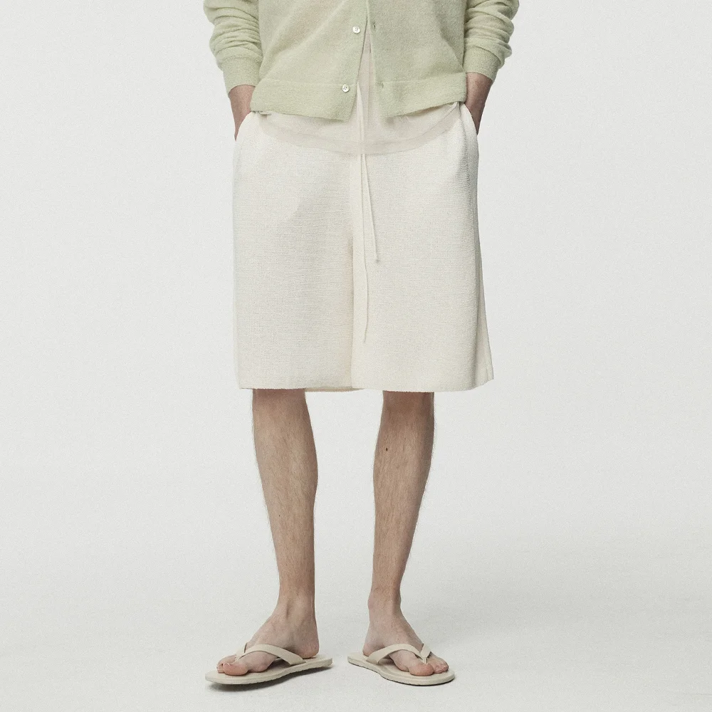 Korean Paper & Boucle Shorts_Daylight