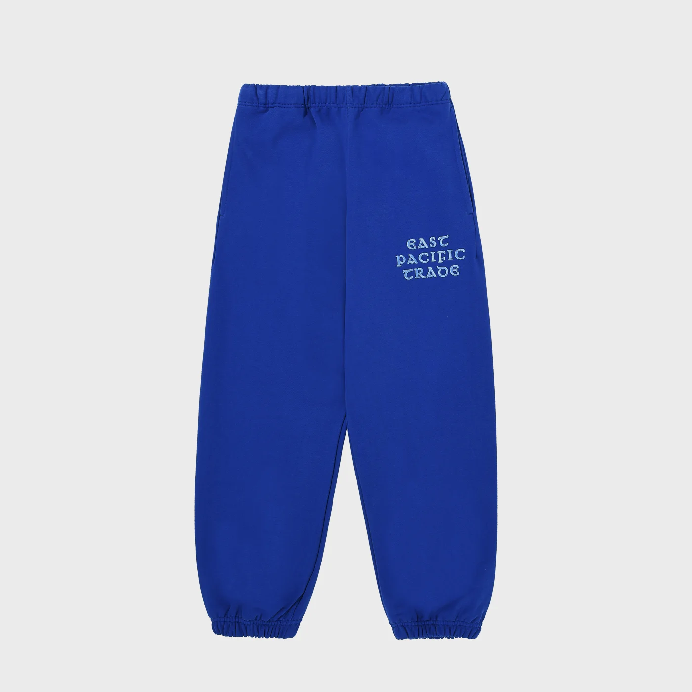 EMBROIDERED SWEATPANTS (BLUE)