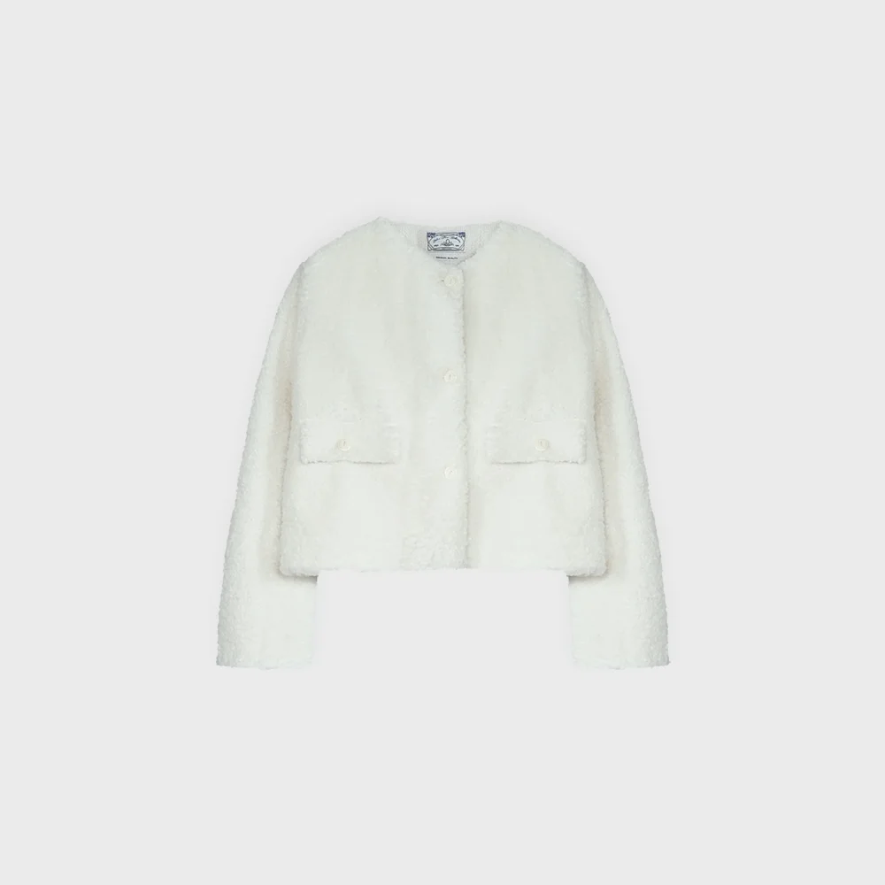 Weed Wool Jacket (Ivory)