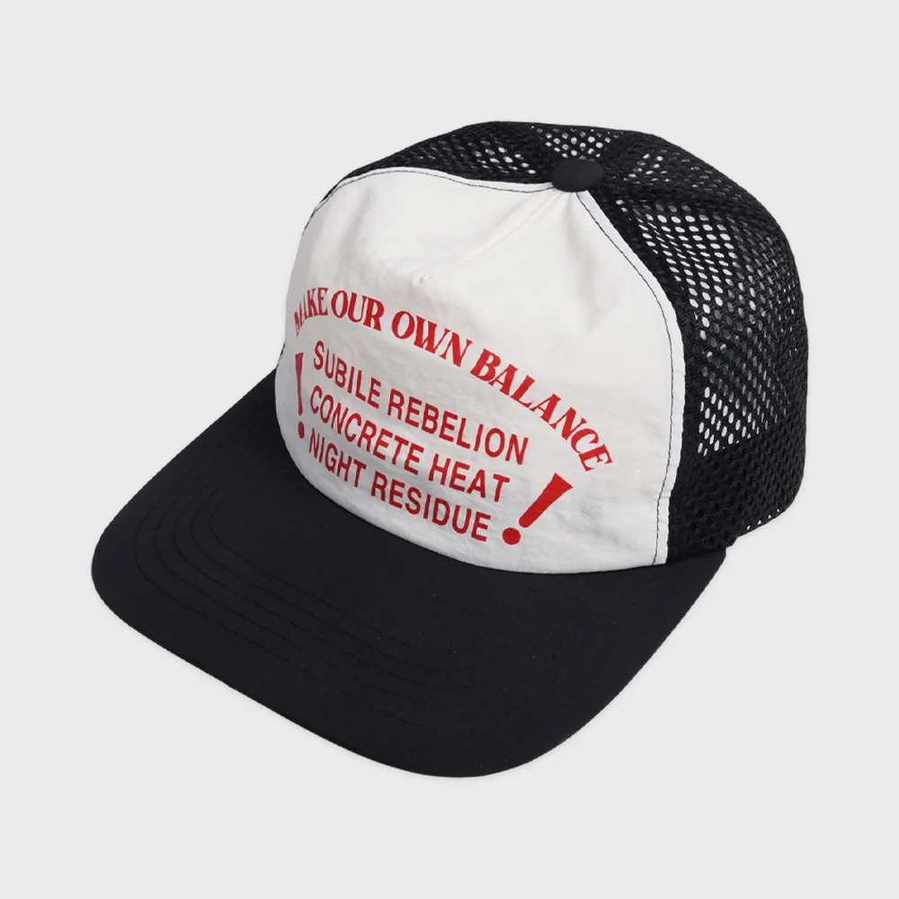 M.O.B 網布 Trucker 帽 BLACK
