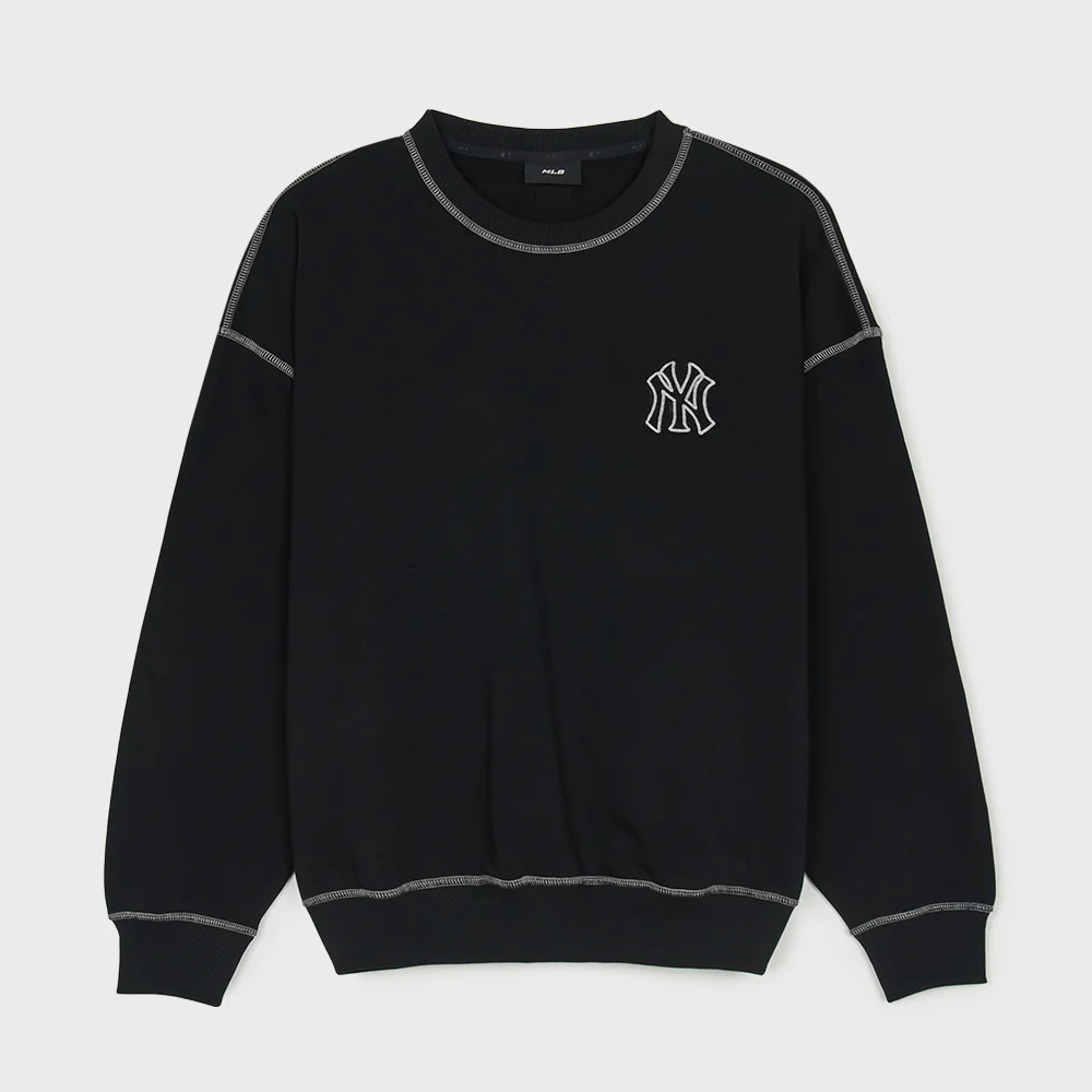 基本款 Cooper's 標誌 超寬鬆版型 衛衣 NY (Black)