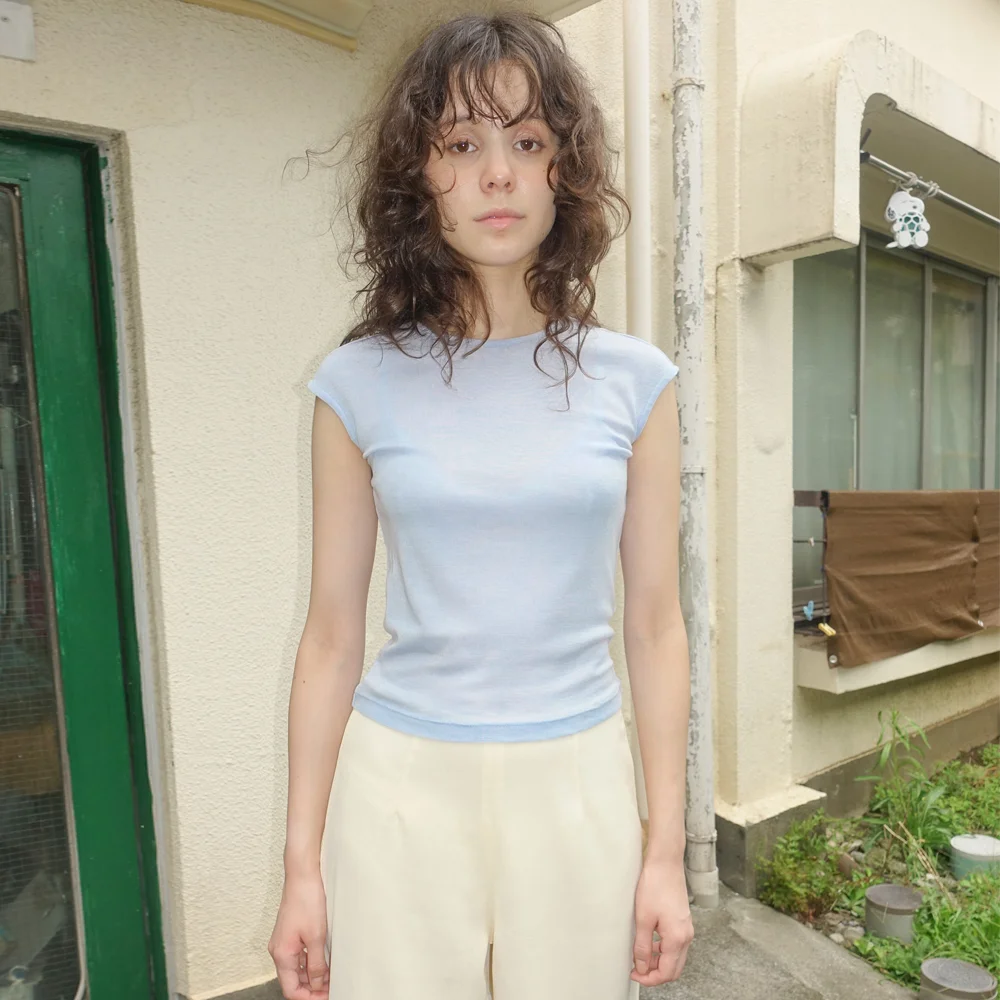 Onwa Top_Sky Blue