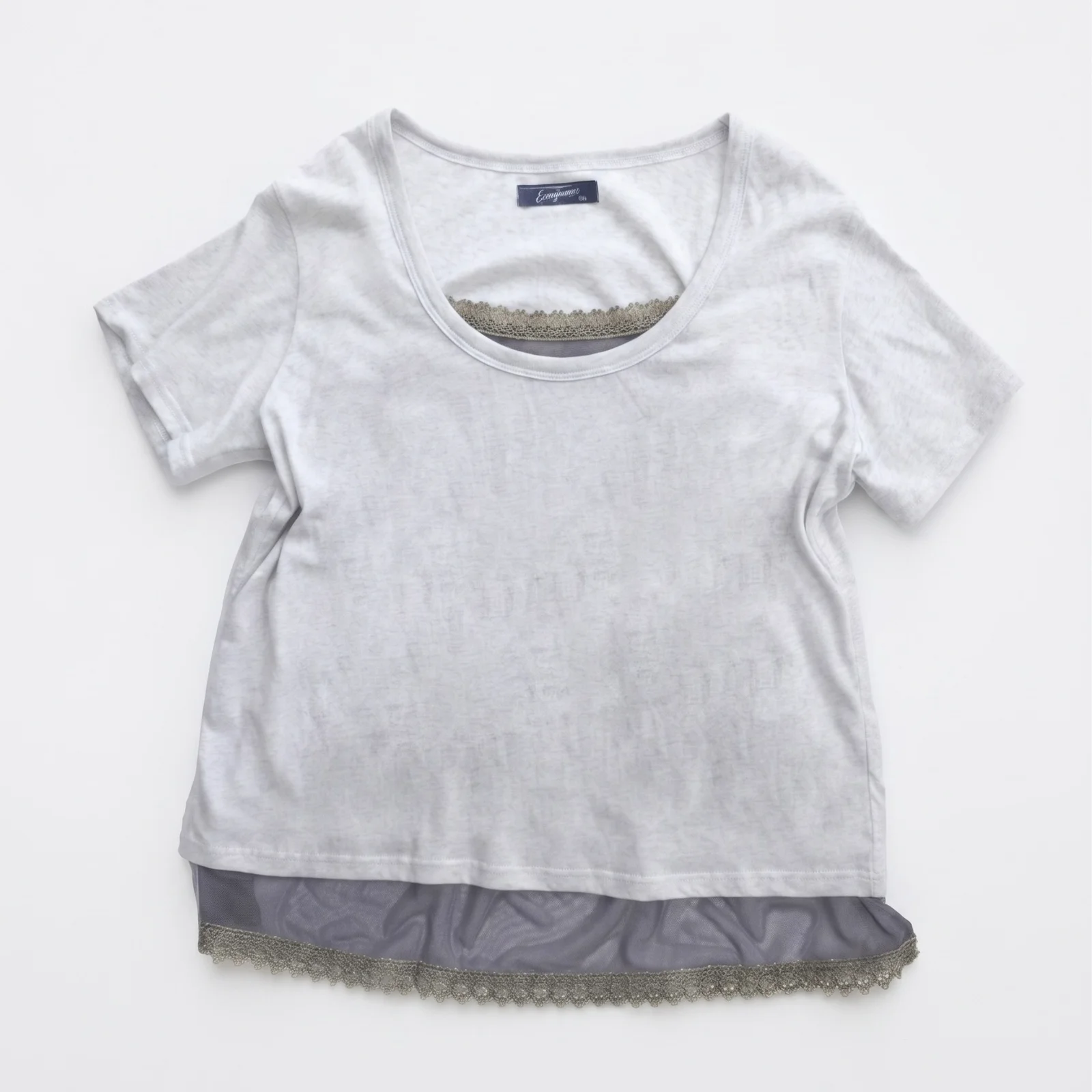 Golden Veil Layered Tee