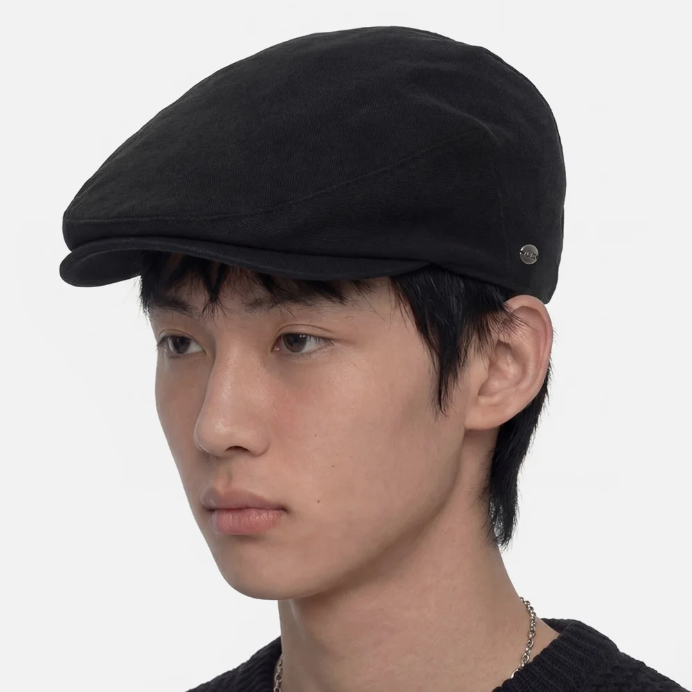 四季 復古 純棉 經典 獵人帽 男女通用 鴨舌帽 UC / HUNTING / FADED BLACK