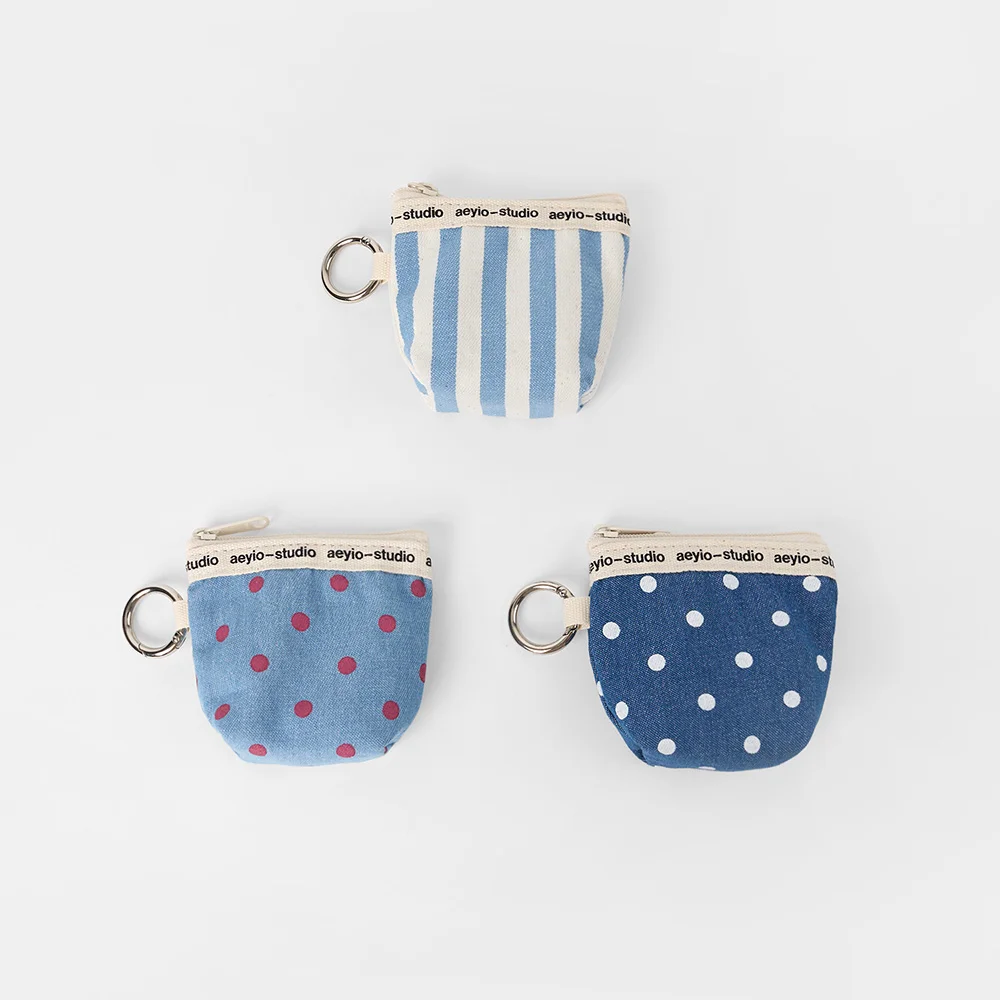 PATTERN AIRPODS KEYRING T POUCH_圖案 AirPods 鑰匙扣 T恤 化妝袋_APO3402 (3 Colors)