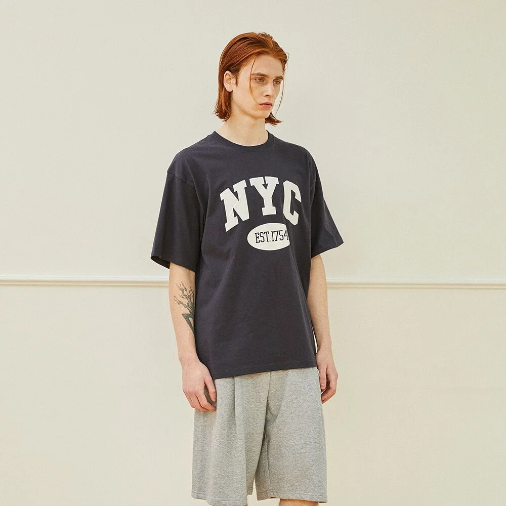 NYC ARCH LOGO S/S T-SHIRTS Crown Navy