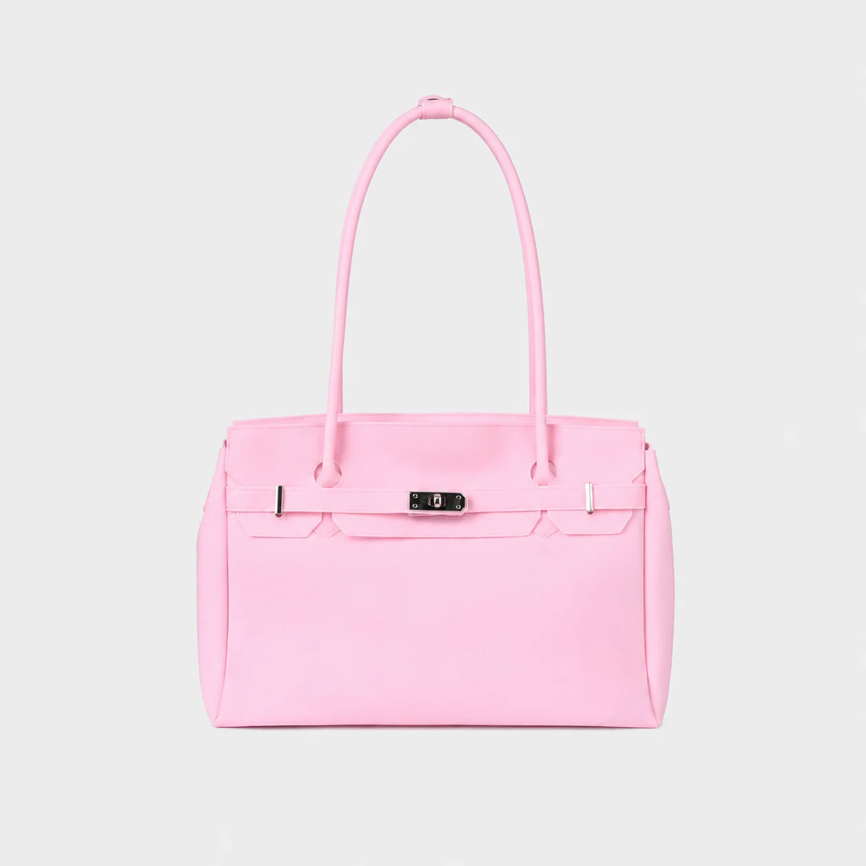 JELLY TWO-WAY BIG BAG IN PINK