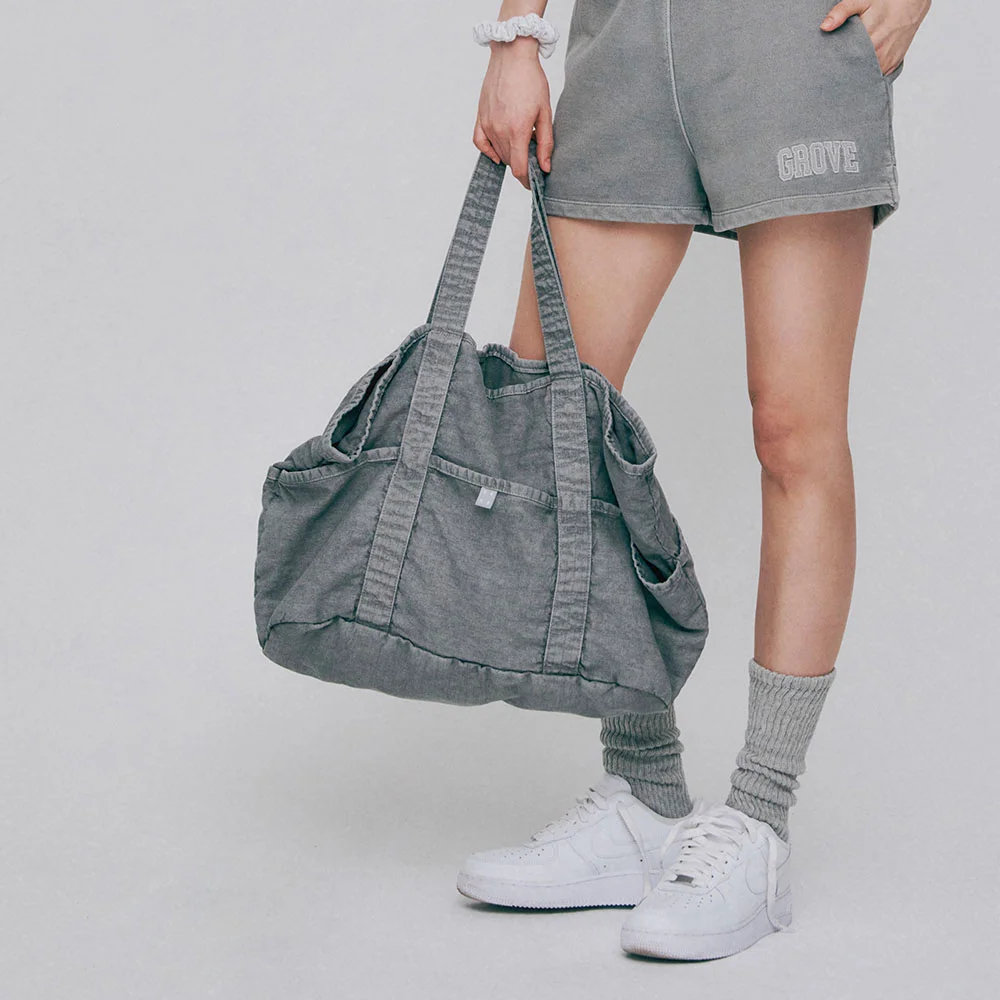 GRVB_Pig dyed Tote-Bag (GREY)