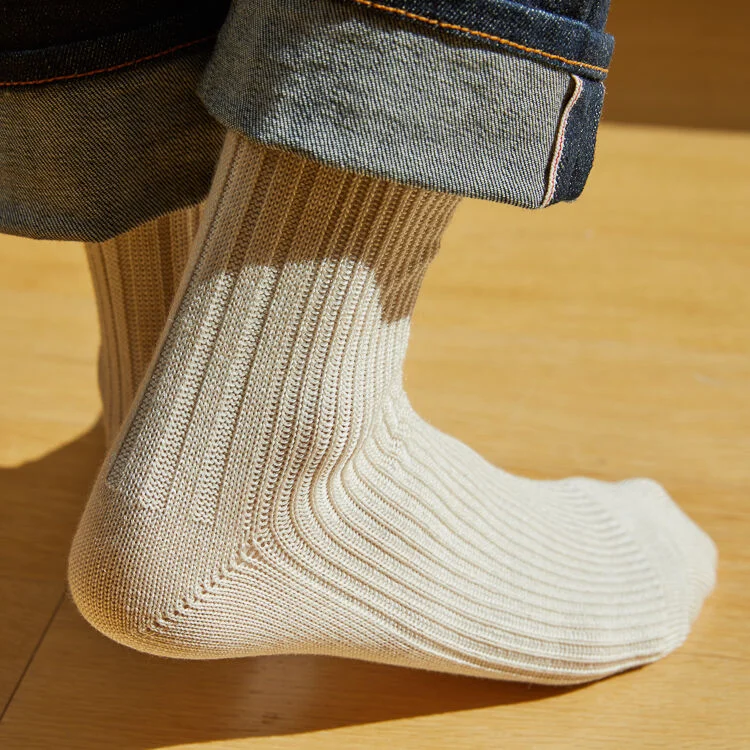厚度感 Itsneun 美麗諾羊毛 不對稱 Lip Socks
