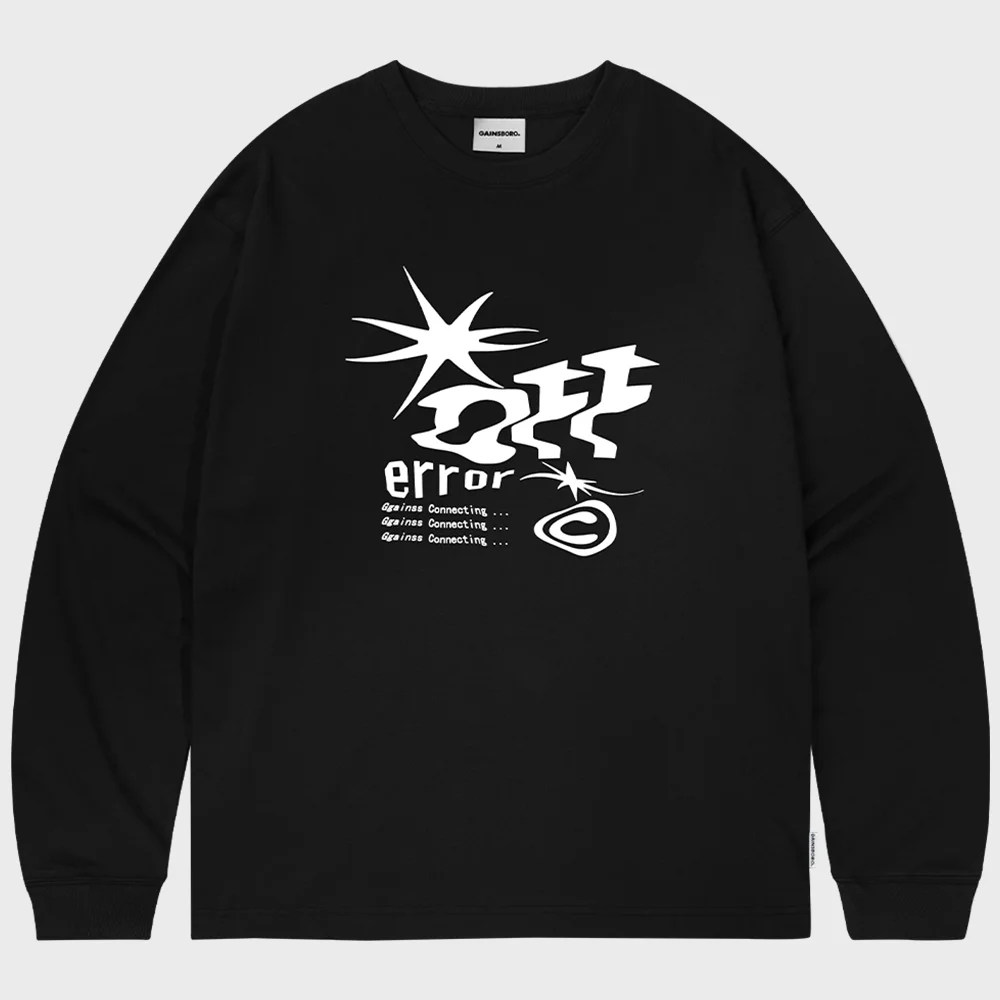 Off Error 長袖_黑色
