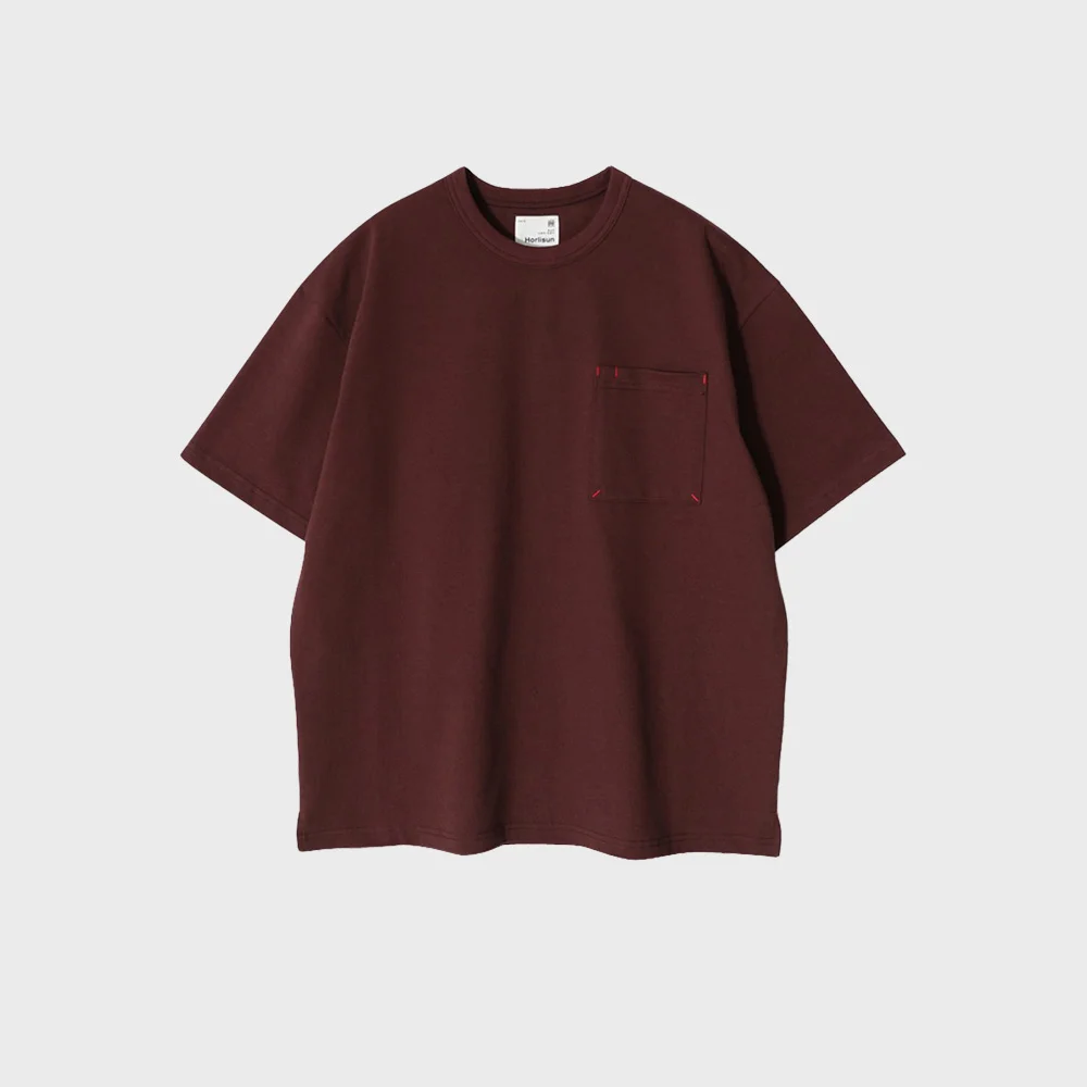 Lawrence Short Sleeve T-shirt Burgundy