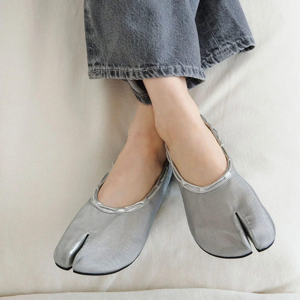 Mesh Air String Flat / Silver