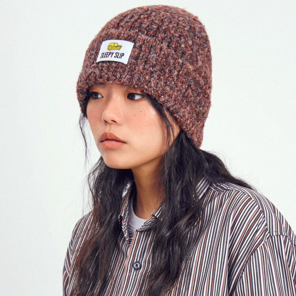 TEDDY BURGUNDY BEANIE