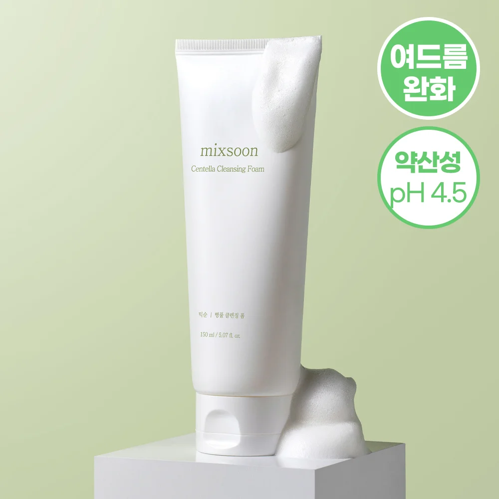 mixsoon 積雪草 潔面 泡棉 150ml