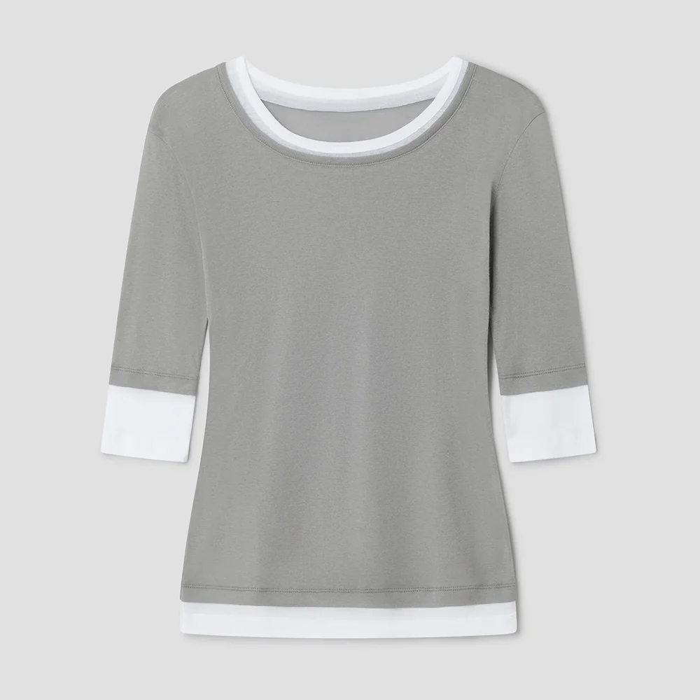 (W) GEMMA TOP (GREY)