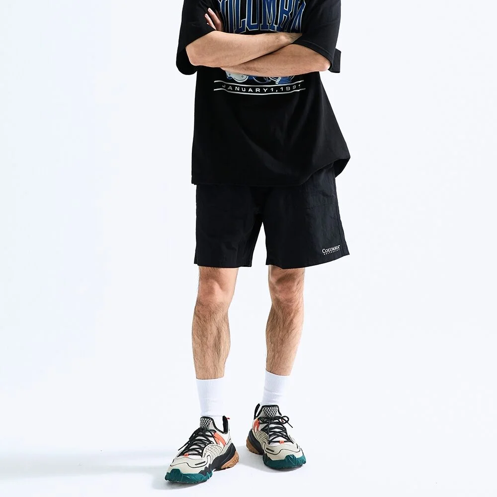 CU SIGNITURE NYLON SHORTS PANTS 黑色