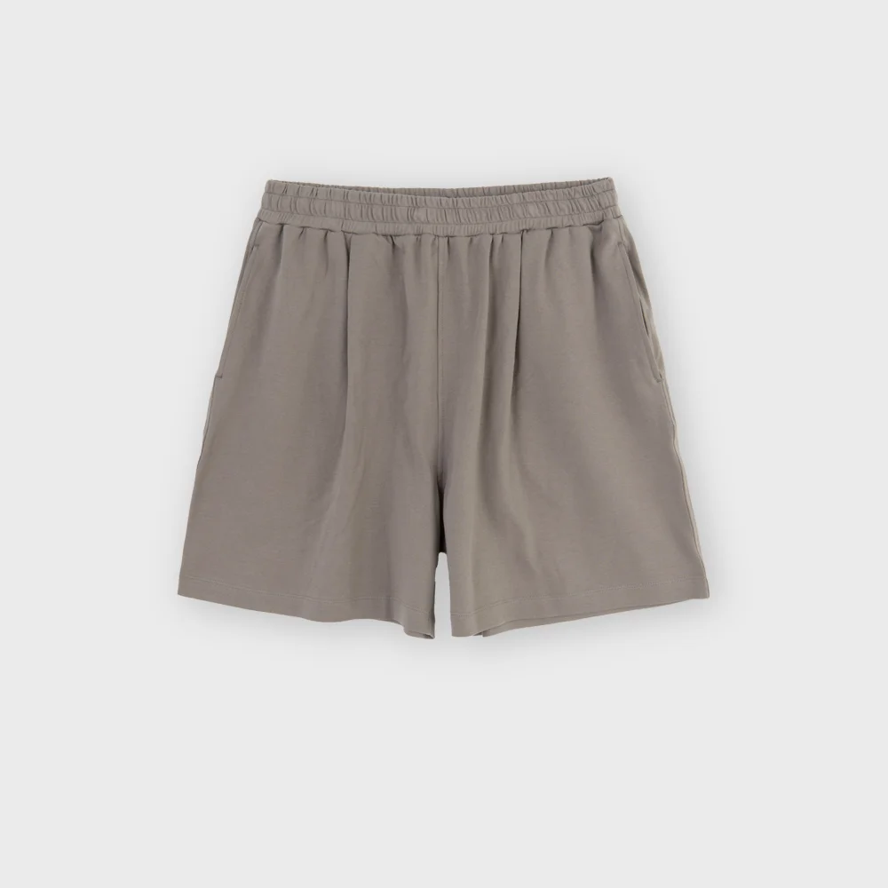 Smooth Jersey Shorts, Vintage Beige