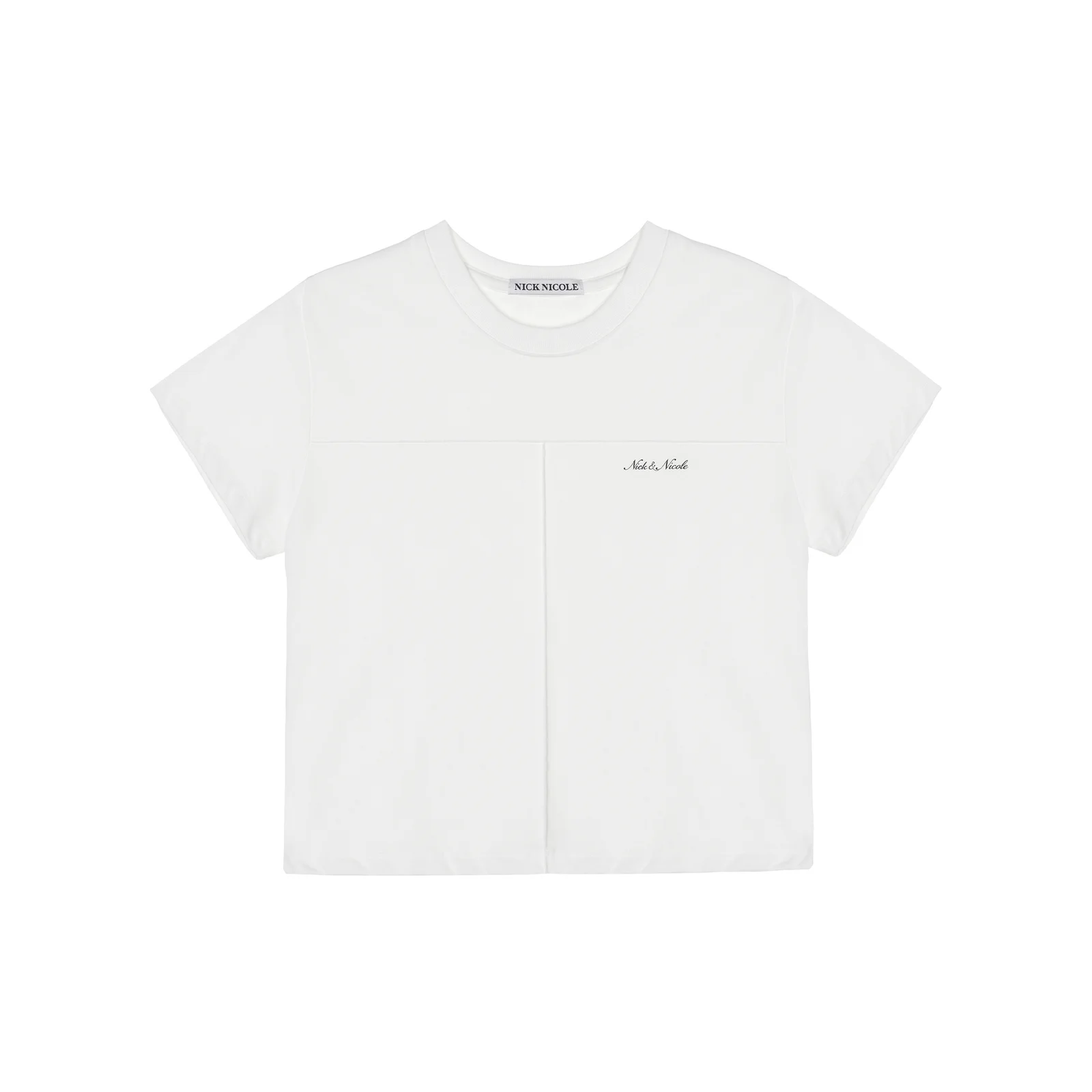 SEAM HALF TOP_IVORY