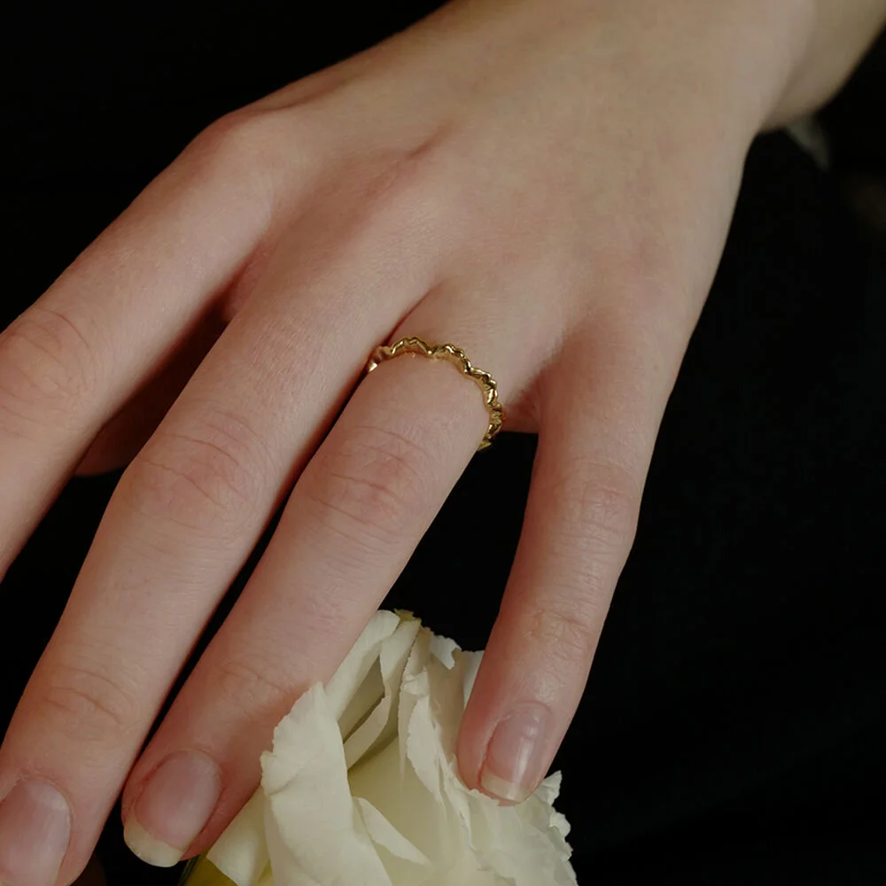 lace layered ring