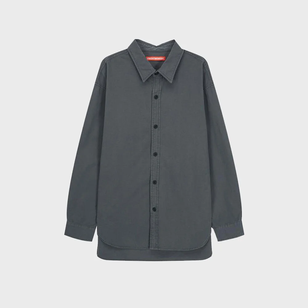 CHARCOAL RIP-STOP WASHING SHIRTS IESH0F601CG