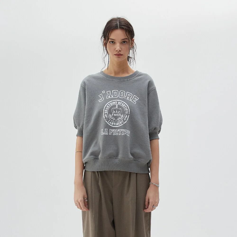 LY PARIS SWEATSHIRT(CHARCOAL)