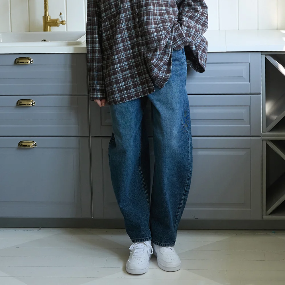Jin Wide Jeans (deep blue)