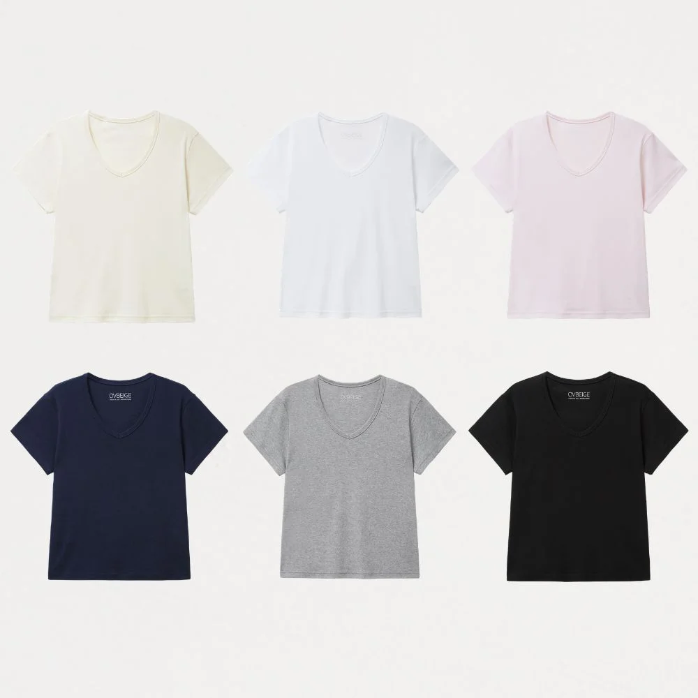 ESSENTIAL V-NECK T-SHIRTS_OF2C2XTS01