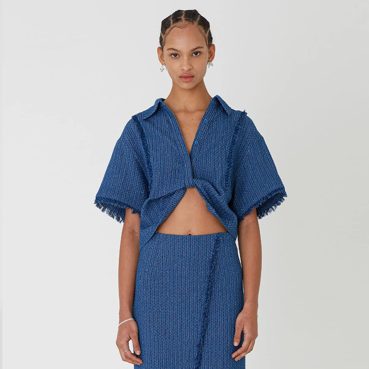 April Shirts _ Deep Blue