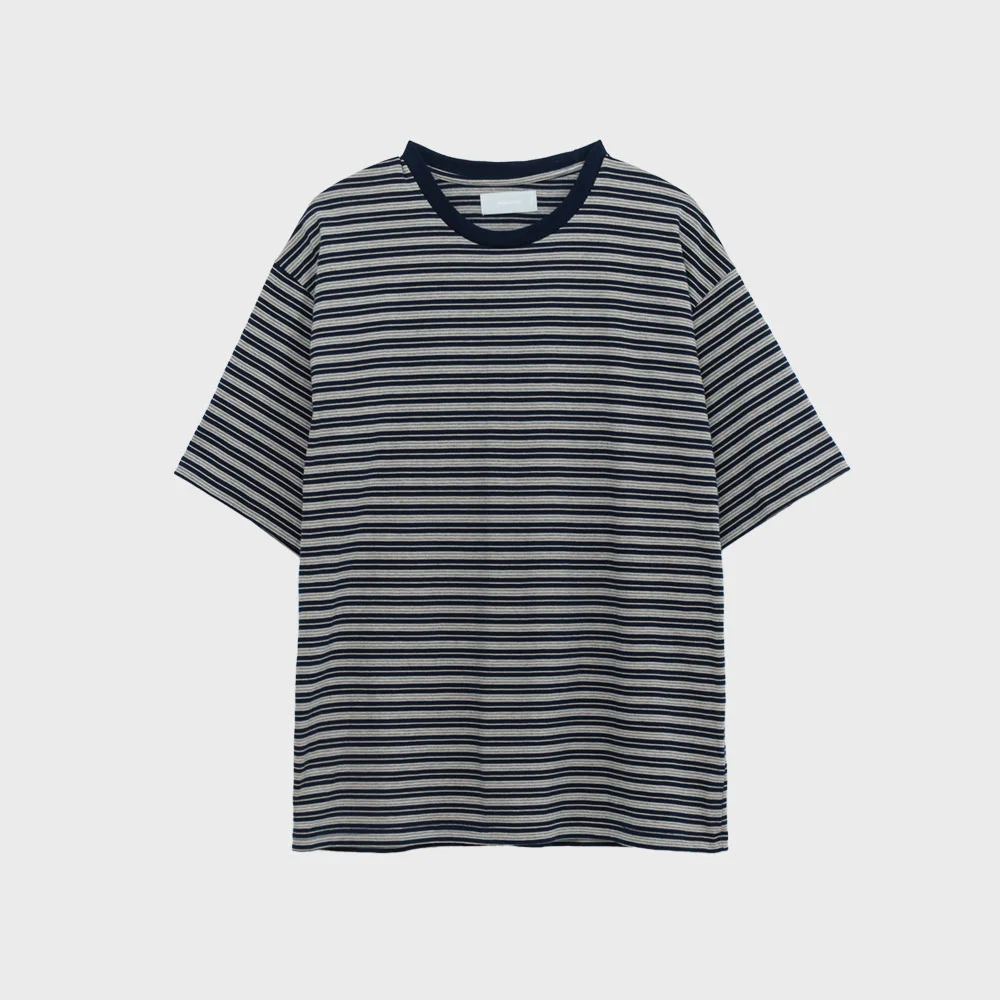 Stripe HS T-Shirt (Navy)
