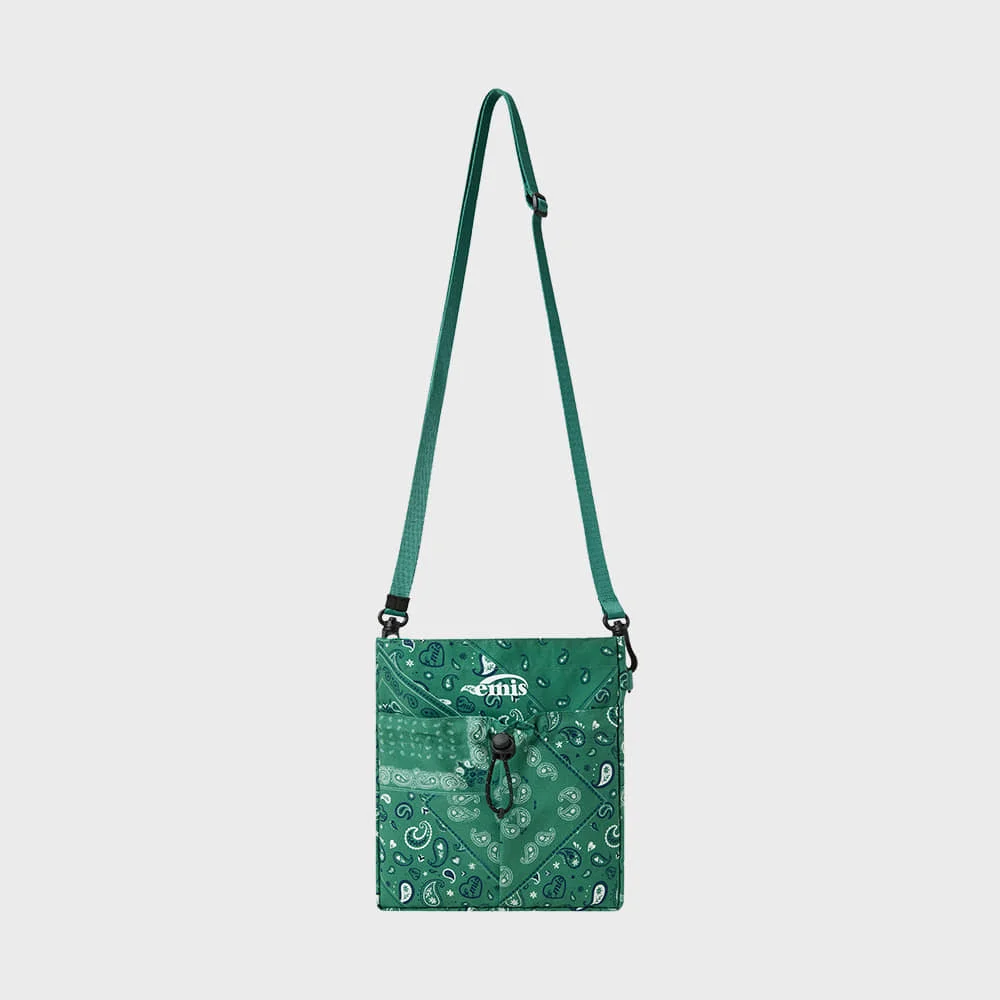 PAISLEY MINI CROSSBODY BAG-GREEN