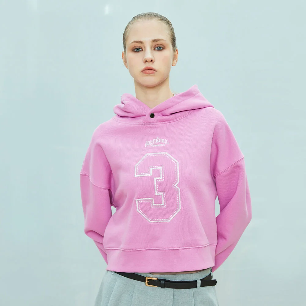 L9 BIG NUMBER HOODIE(PINK)