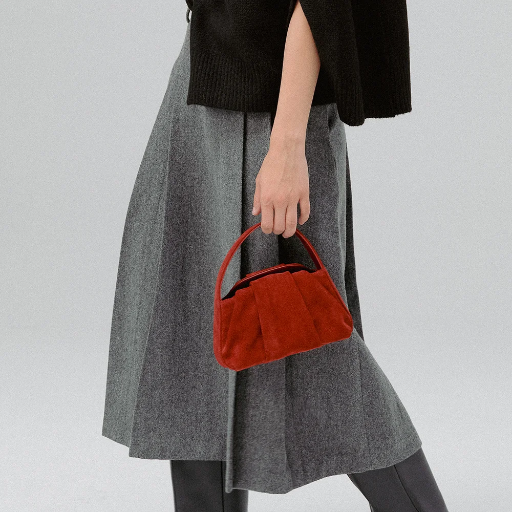 FANTINE BAG (SUEDE RED)