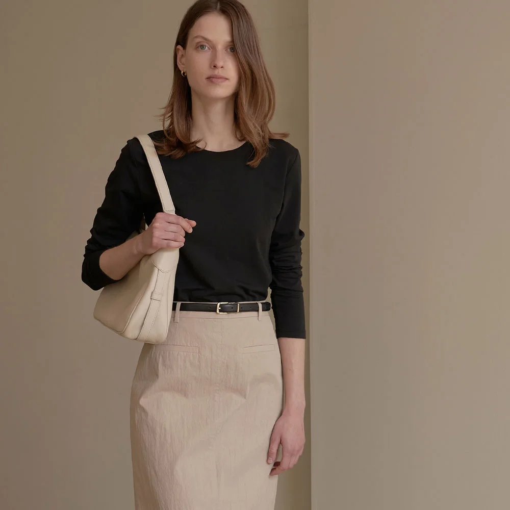 Tate Double Layered Top (Black)