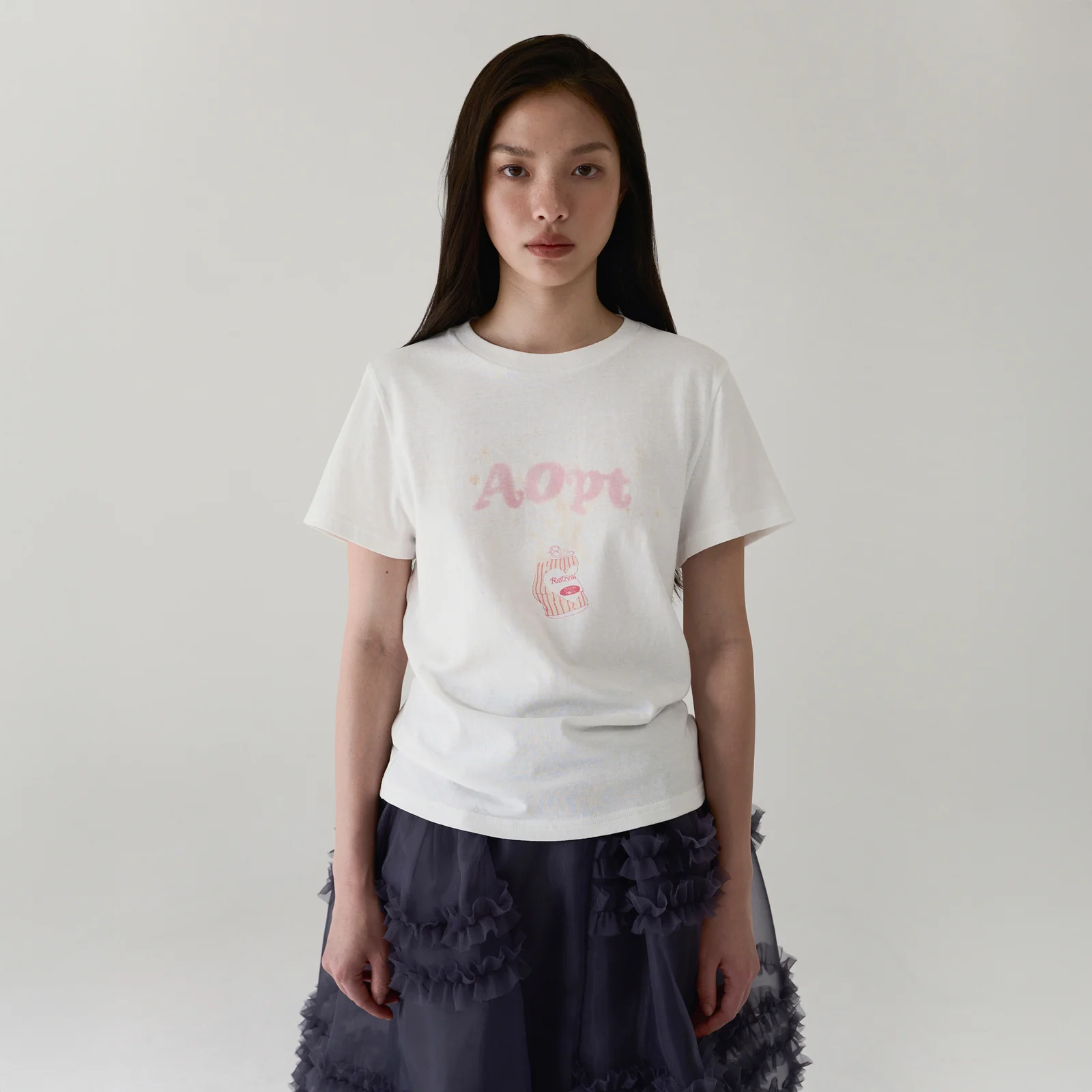 BUBBLY FIZZ UP T-SHIRT - PINK