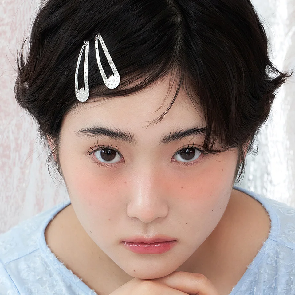 sand hair clip - 2color