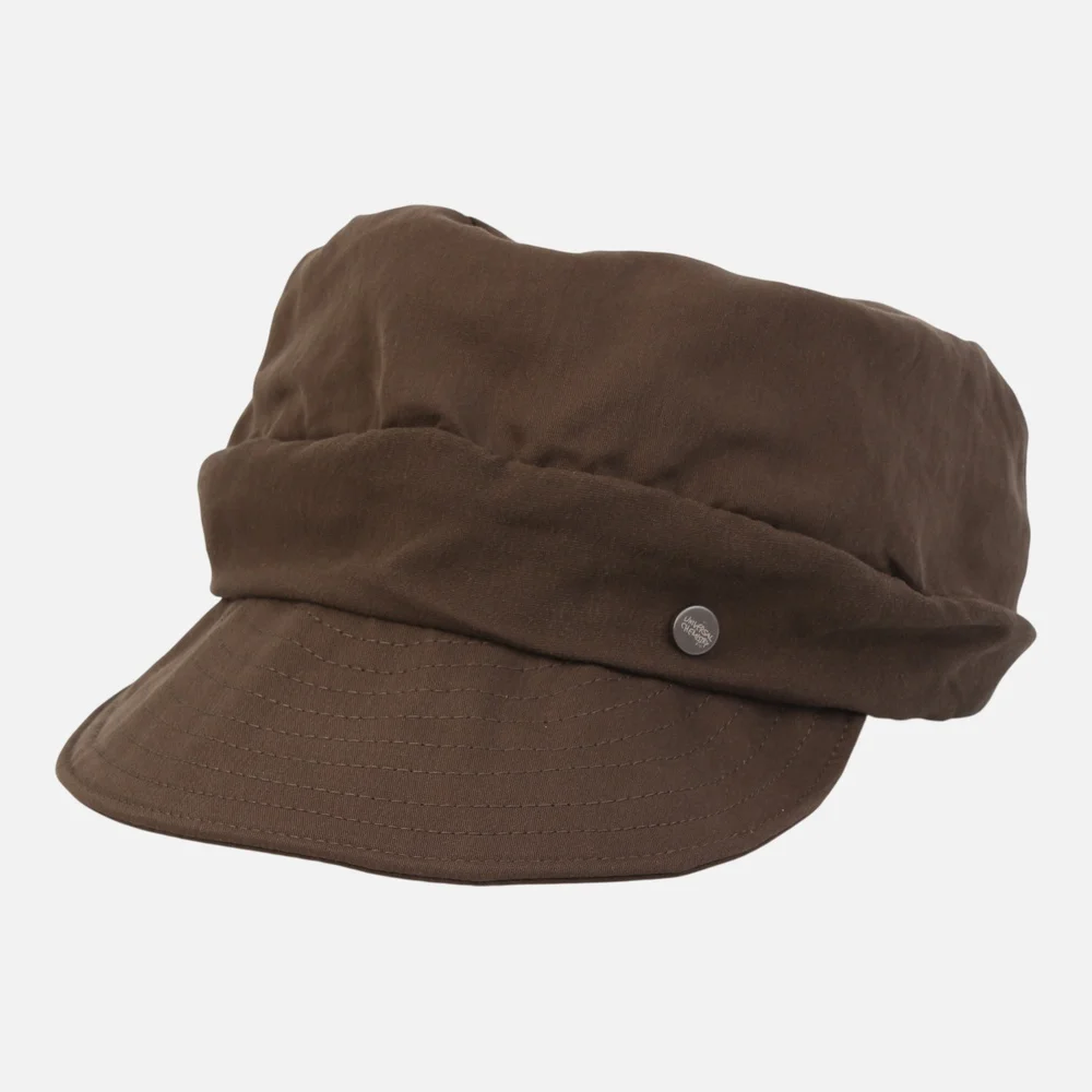 Wire Soft Wrinkle Brown Marine Cap Marine Cap