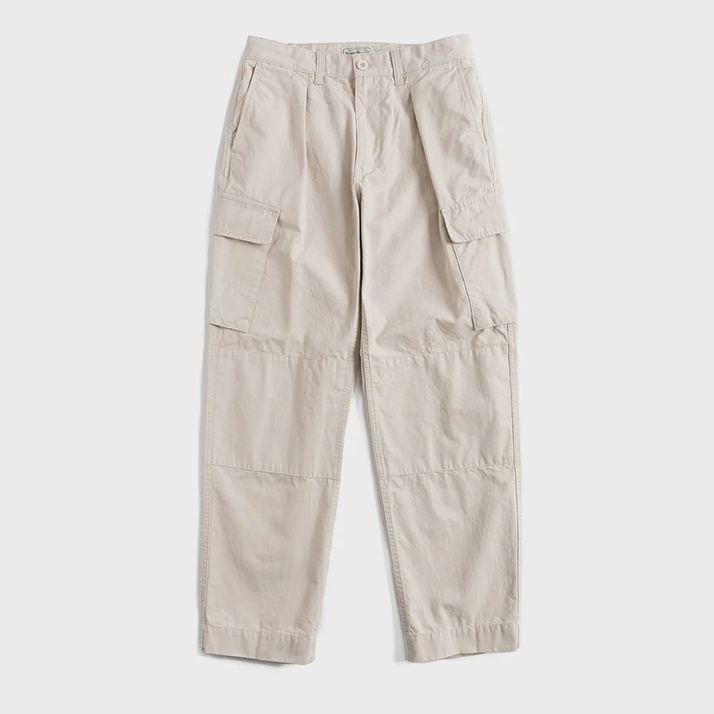 09 MILITARY CARGO PANTS (sand beige)
