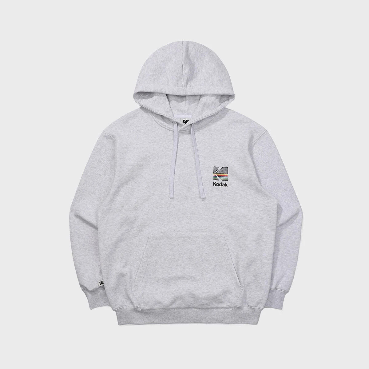 彩虹 連帽衫 WHITE MELANGE