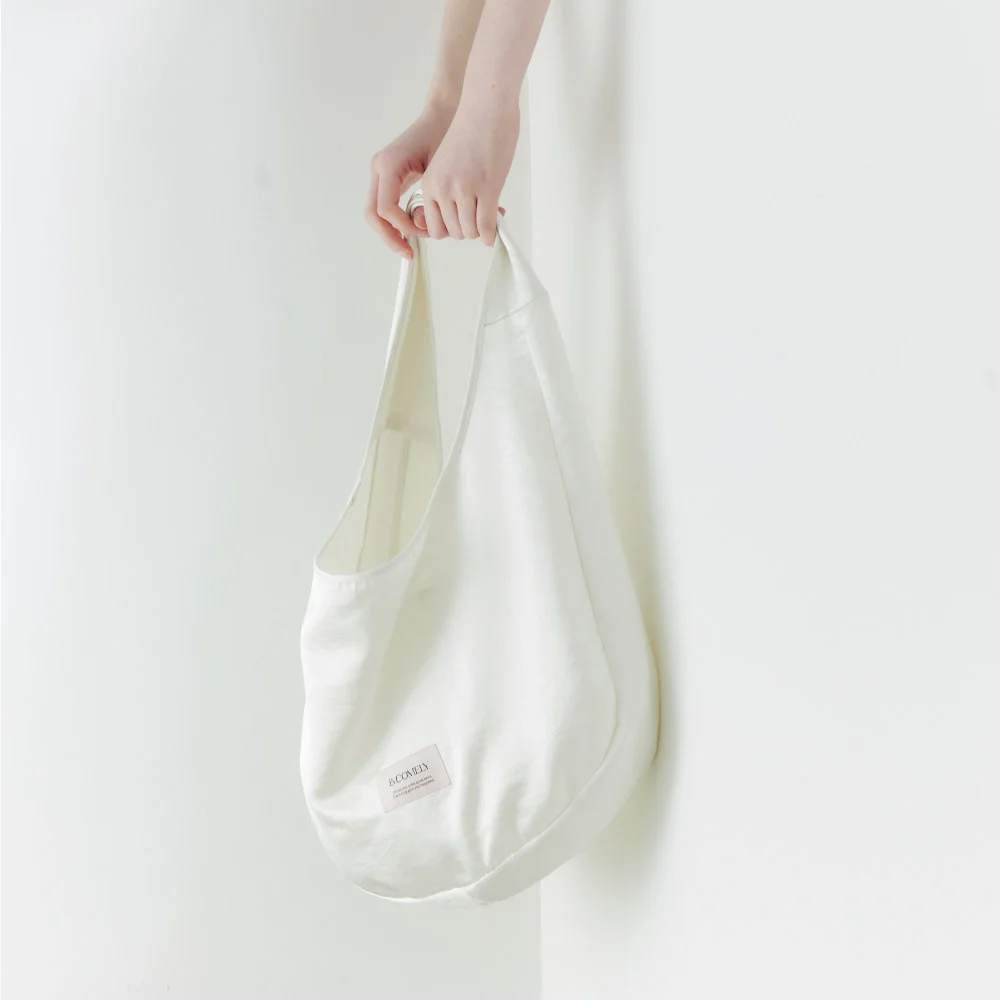 Satin Glow bag_ivory