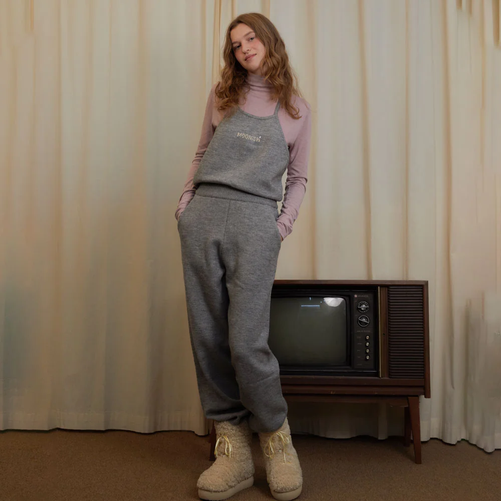 Rogge knit jumpsuit (Melange)