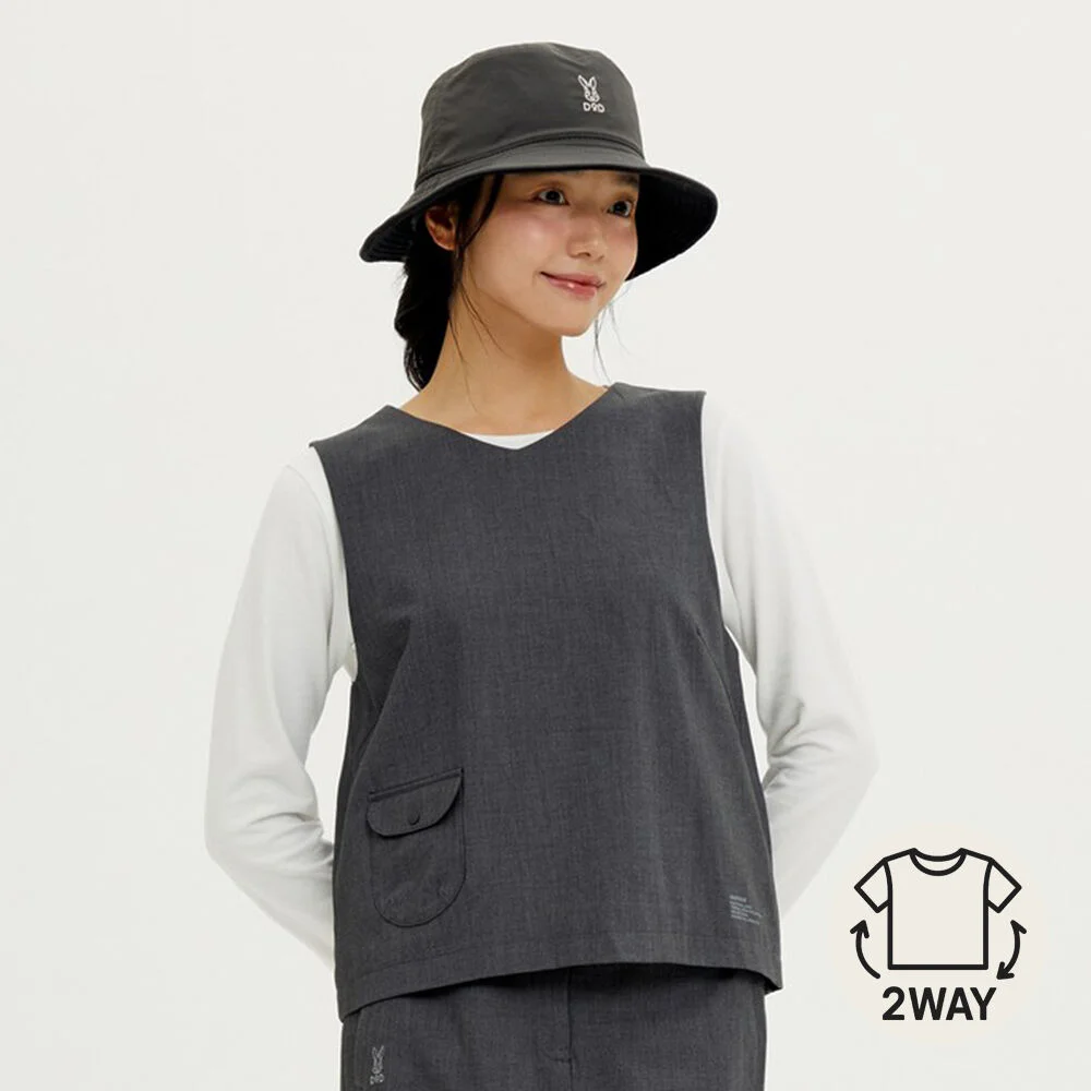 女裝) Urban Thru 無袖(GREY)
