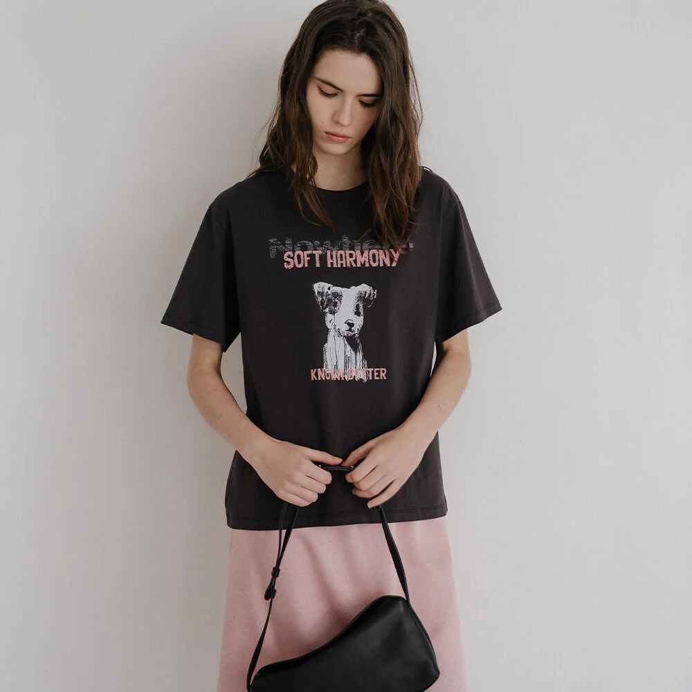 Better puppy T-shirt _Charcoal