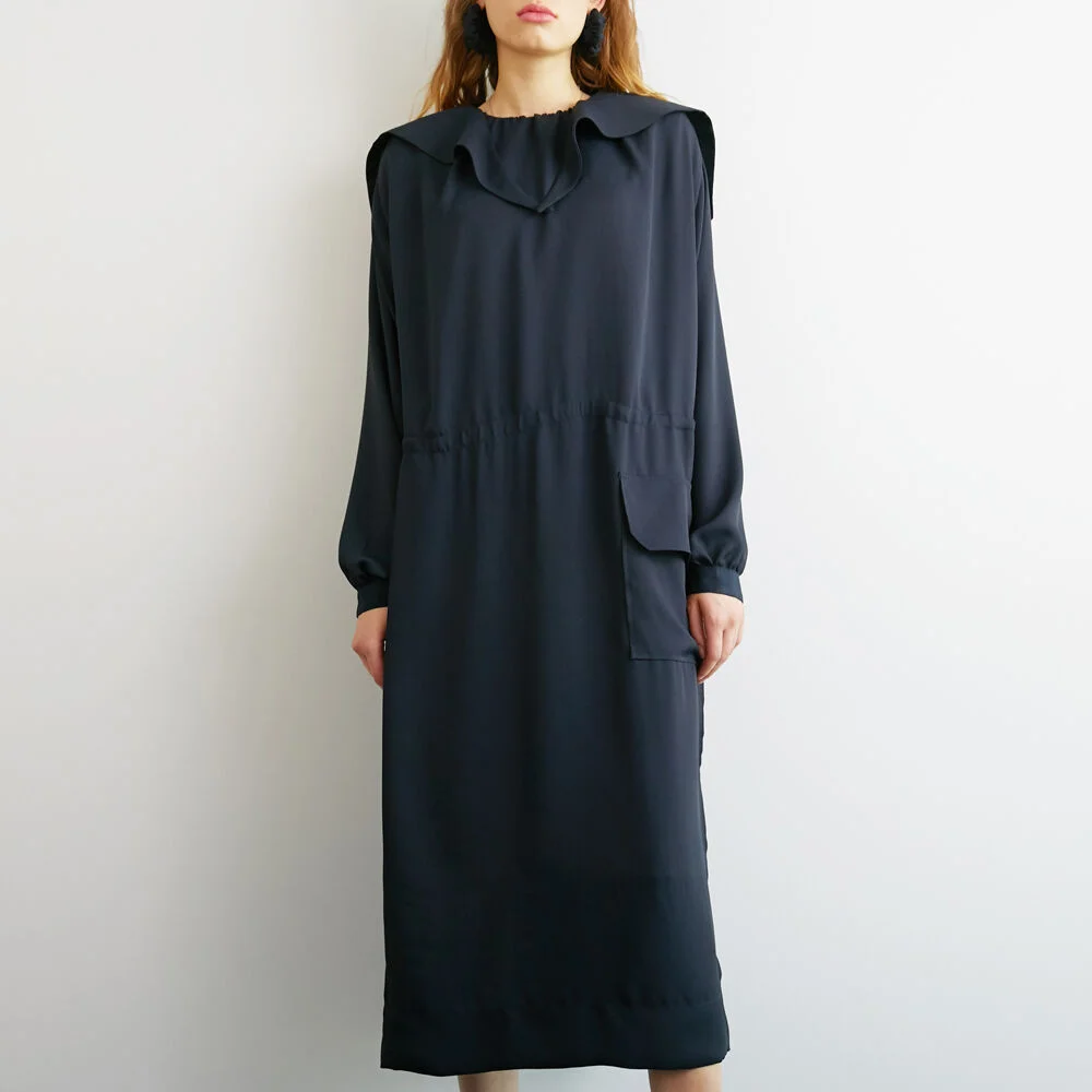 ALLURE DRESS_NAVY