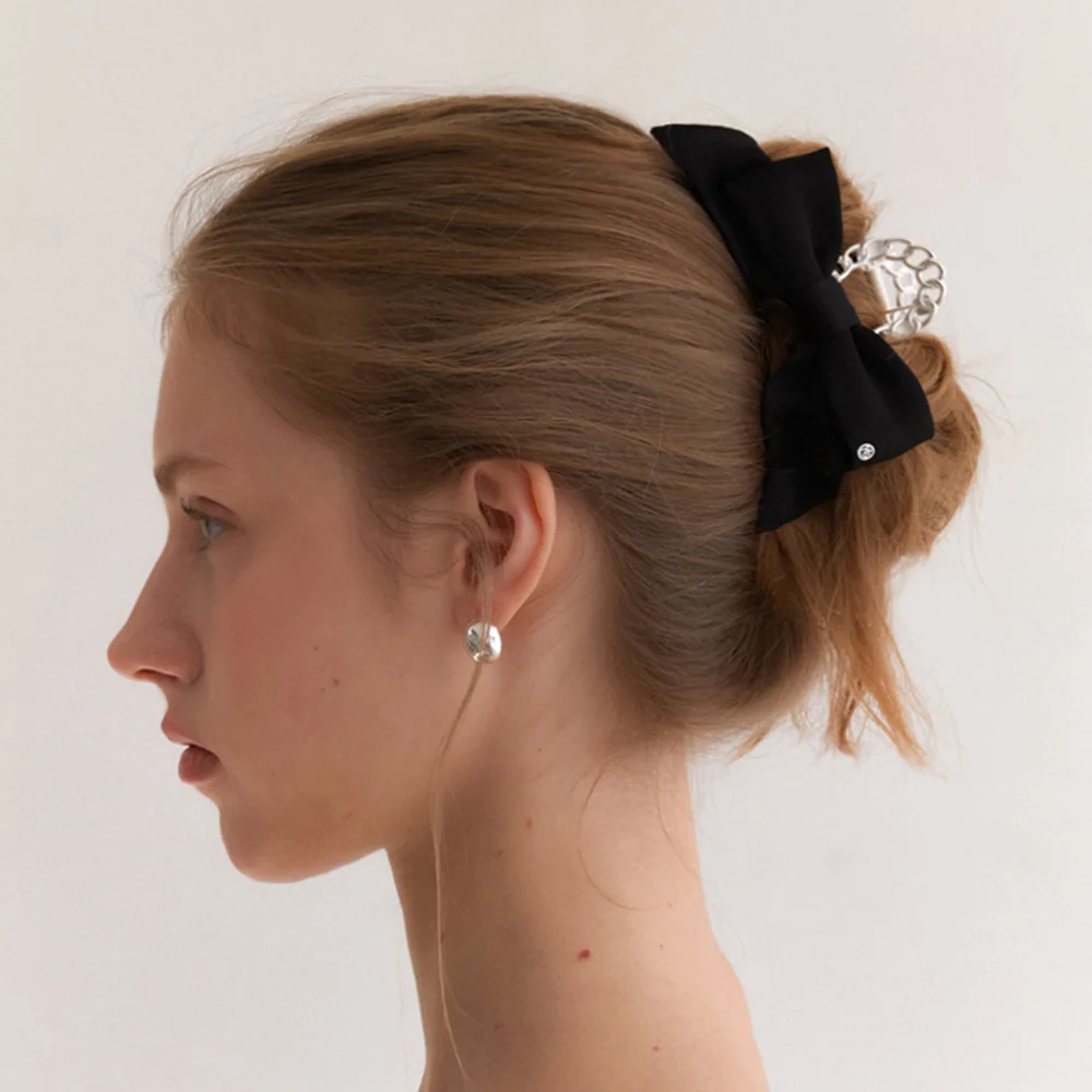 rope chic ribbon hair clip HC042