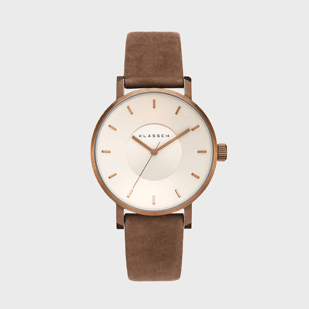 VOLARE VINTAGE GOLD BROWN 42mm - VO18VG001M