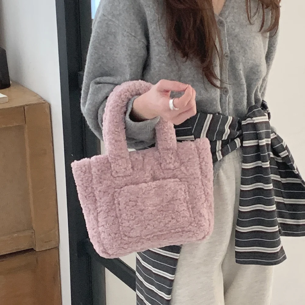 Teddy Bag _ DUSTY PINK _ S