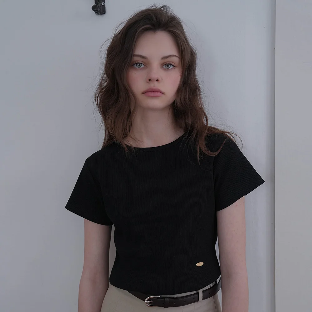 Waffle Half Sleeve T-Shirt