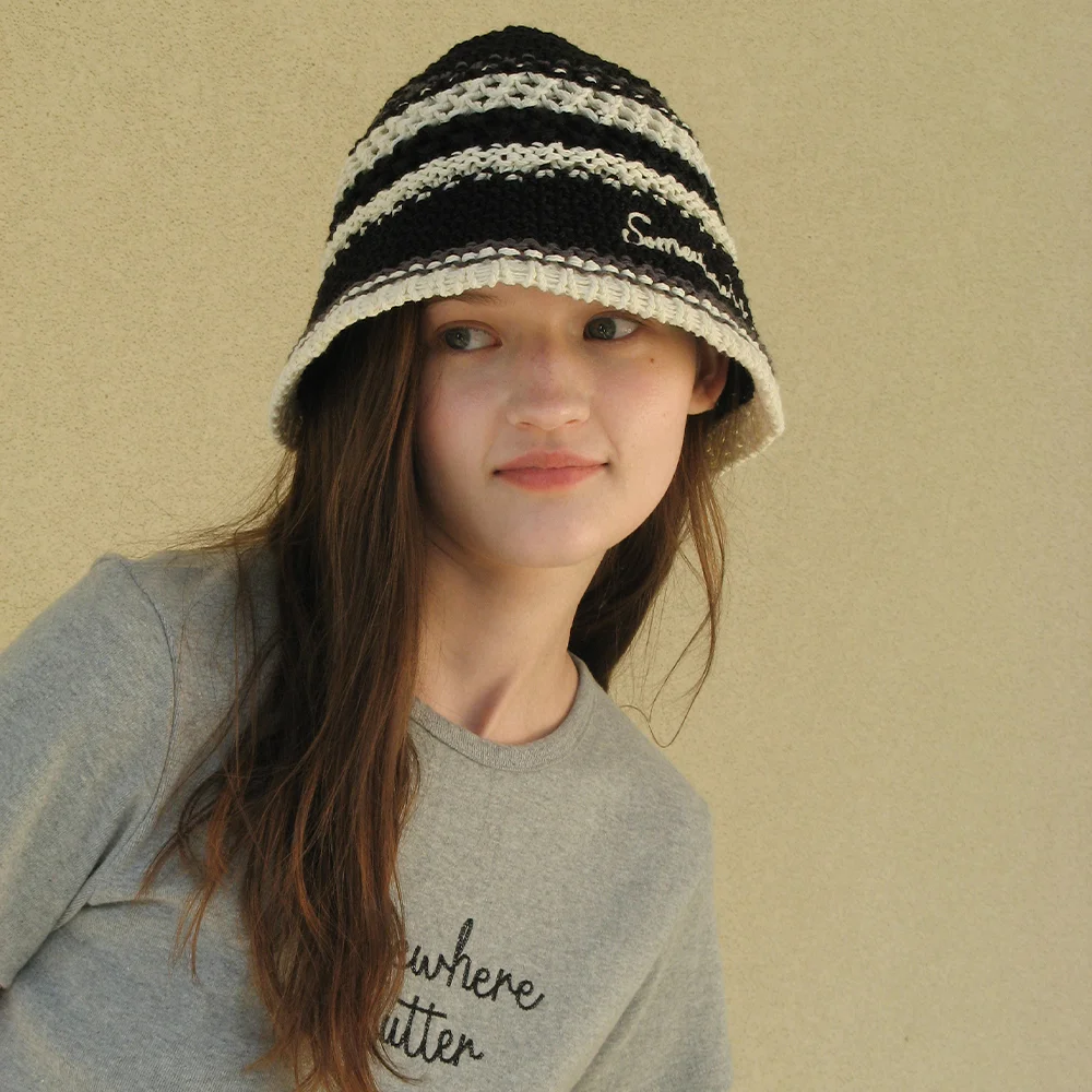 Juicy Knit Bucket Hat - 3Color