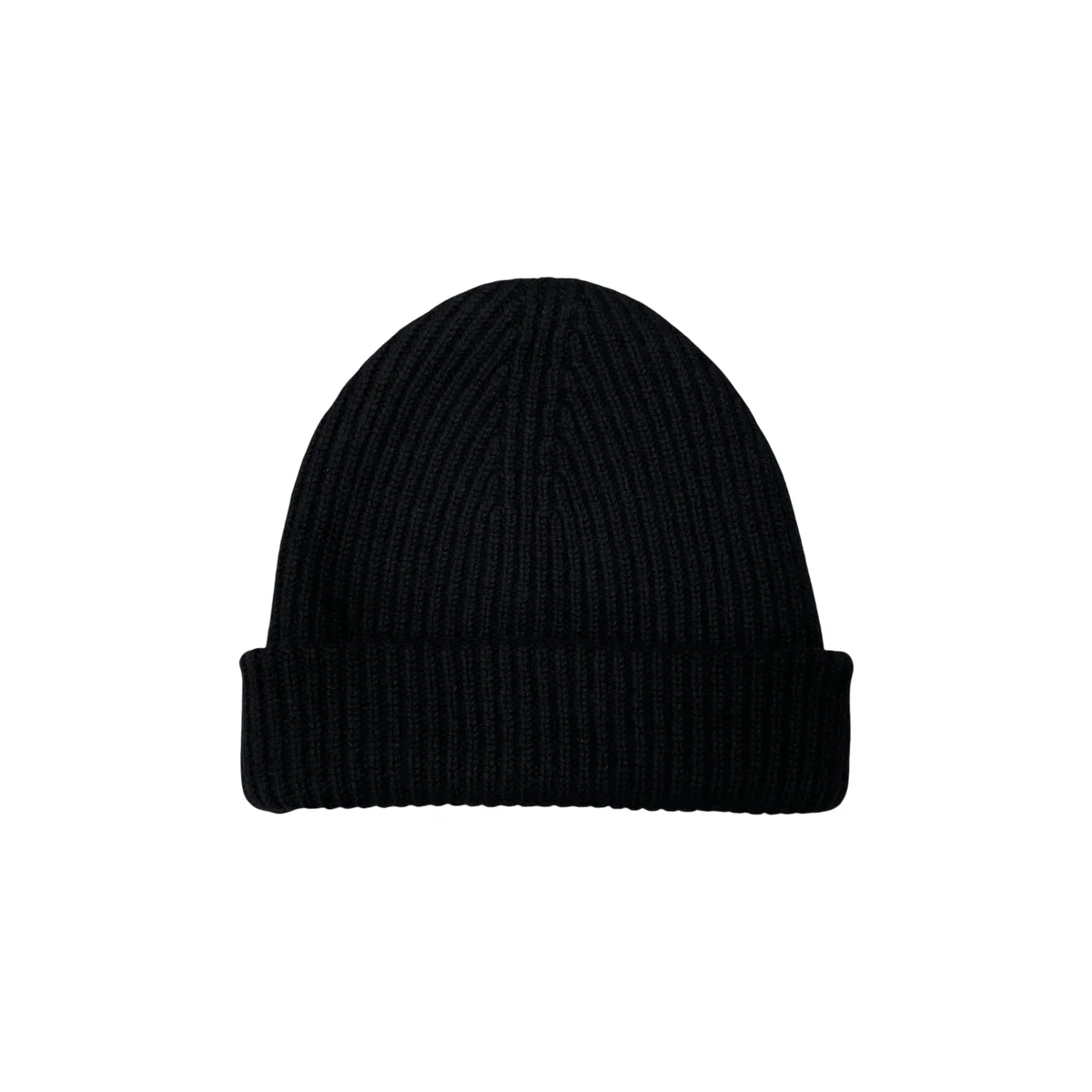 Oversized Knit Beanie Black